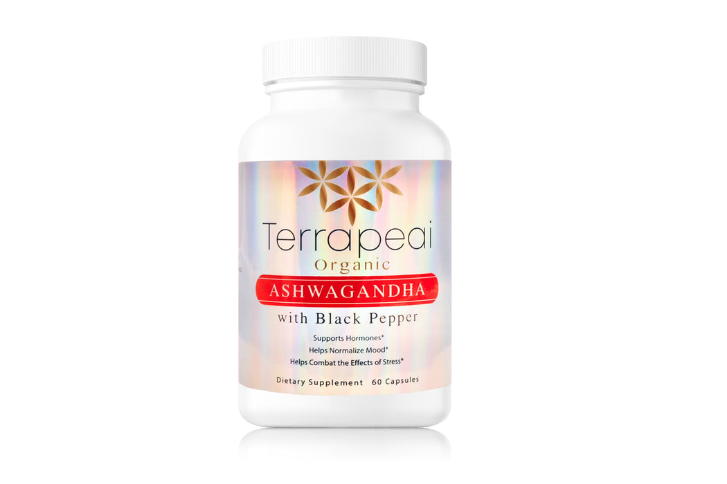 Ashwagandha 1300mg Organic with Black Pepper Extract Supplement