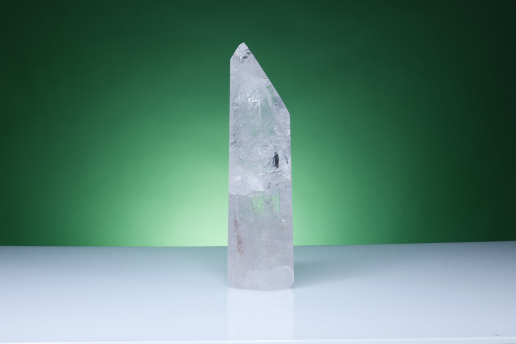 Large Tachyon Charged (Tachenite) Crystal Quartz Tower - Ultimate Clarity