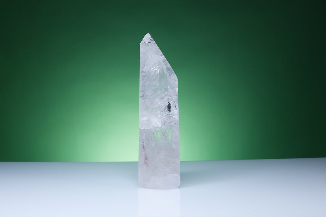 Large Tachyon Charged (Tachenite) Crystal Quartz Tower - Ultimate Clarity